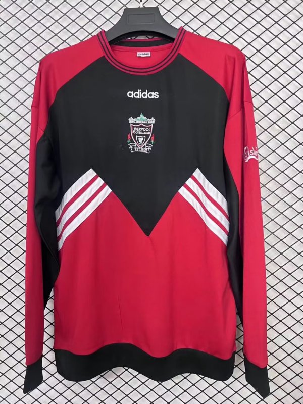 Retro Liverpool Hoodie Green  Jacket  Tracksuit  1:1 Quality Soccer Jersey   1993-1995