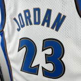 Retro Washington Wizards  White #23 JORDAN 1:1 Quality NBA  Season Jerseys 2001-2002