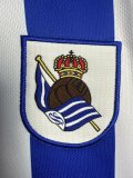 Retro Real Sociedad home  fans   1:1 Quality Soccer Jersey  2002-2003