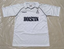 Retro Tottenham home  1:1 Quality Soccer Jersey  1987