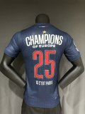 PSG Paris Home Hvae star  Player 25 Champion  1:1  25-26