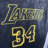 Los Angeles Lakers Snake Pattern #34 O'NEAL  1:1 Quality NBA Season Jerseys