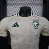 Saudi Arabia Away Player 1:1 Quality Soccer Jersey 26-27 （2026）