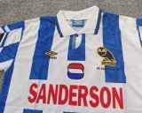 Retro Sheffield Wednesday Blue White Fans 1:1 Quality Soccer Jersey 1992-1993
