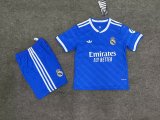 Real Madrid third  away kids Fans  1:1 Quality Soccer Jersey  25-26