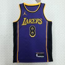 Los Angeles Lakers Kobe #8 BRYANT  Purple NBA Jersey 2023