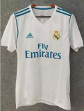 Retro Real Madrid Home Player  1:1 Quality Soccer Jersey  2017-2018