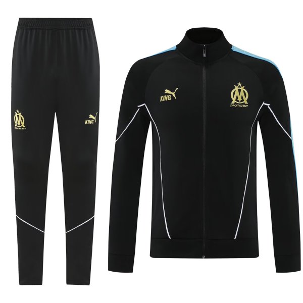 Marseille  Black  Jacket  Tracksuit  1:1  25-26