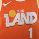 Cleveland Cavaliers Orange City Edition #1 HARDEN  1:1 Quality NBA  Season Jerseys 2026