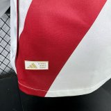 River Plate Home long  Player   1:1 Quality Soccer Jersey (可配广告) 25-26