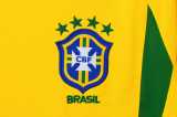 Retro Brazil Home long 1:1 Quality Soccer Jersey  2002