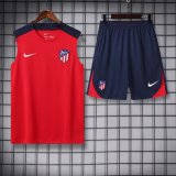 Atletico Madrid  Training clothing Vest  set   1:1 Quality Soccer Jersey   24-25