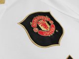 Retro Manchester United Away Long Sleeve 1:1 Quality Soccer Jersey   2006-2007