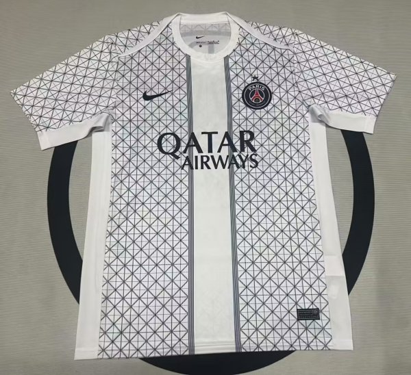 PSG Paris Training Clothes Fans 1:1 Quality Soccer Jersey   25-26 （带星）