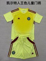 Celtic Goalkeeper Black Kids  1:1 Quality Soccer Jersey 25-26