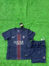 PSG Paris Home Kids 1:1 Quality Soccer Jersey  25-26