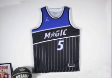 Orlando Magic Black #5 BANCHERO NBA Jerseys  2026