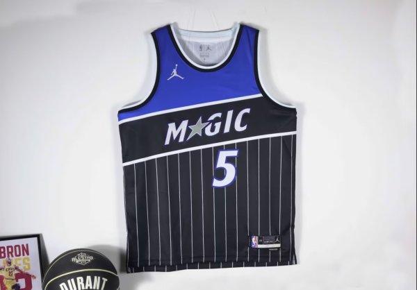 Orlando Magic Black #5 BANCHERO NBA Jerseys  2026
