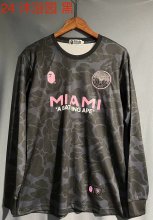 Inter Miami Long sleeve Special edition black  Fans  1:1 Quality Soccer Jersey   24-25