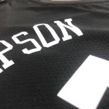 Golden State Warriors Black V-Neck City  Edition   #11 THOMPSON 1:1 Quality NBA Season Jerseys 2019