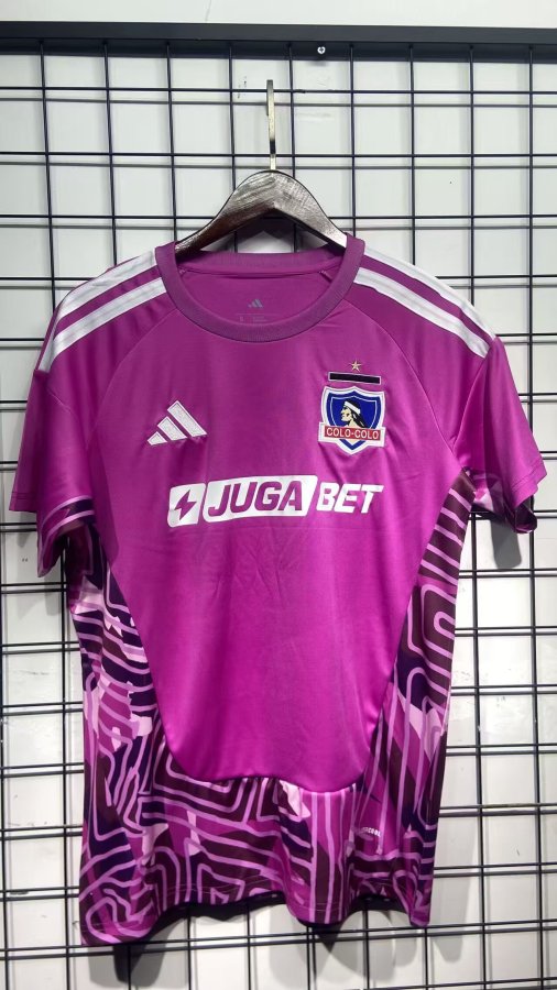 Colo-Colo Goalkeeper Purple Fans  1:1 Quality Soccer Jersey  26-27