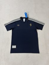 Juventus T-shirt Blue Retro Fans 1:1 Quality Soccer Jersey   25-26