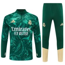 Real Madrid Training Tracksuit Green (Kids And Man 16-2XL)  1:1  25-26