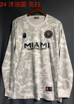Inter Miami Long sleeve Special edition pale  Fans  1:1 Quality Soccer Jersey   24-25