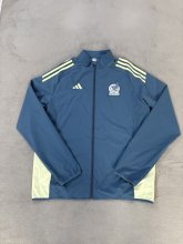 Mexico  Windbreaker  Blue 1:1 Quality Soccer Jersey  25-26
