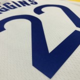 Golden State Warriors White V-Neck #22 WIGGINS 1:1 Quality NBA Season Jerseys  75 Year