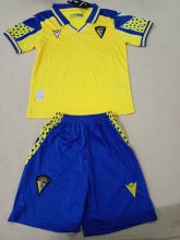 Cadiz home  Kids  1:1 Quality Soccer Jersey   24-25