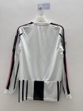 Juventus  Home Long sleeves Fans 1:1 Quality Soccer Jersey  25-26