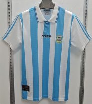 Retro Argentina Home 1:1 Quality Soccer Jersey 1994