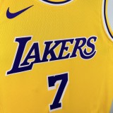 Los Angeles Lakers Yellow #7 ANTHONY 1:1 Quality NBA Season Jerseys 2023