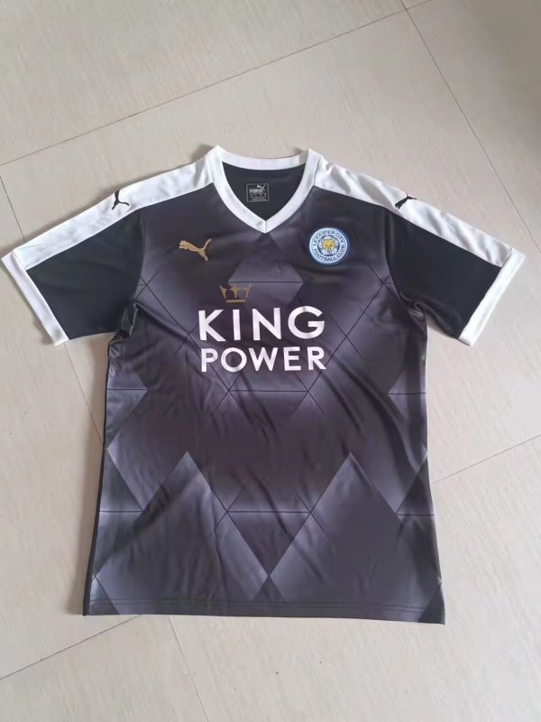 Retro Leicester City  Away fans 1:1 Quality Soccer Jersey  16-17