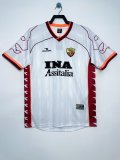 Retro Roma Away 1:1 Quality Soccer Jersey  1999-2000