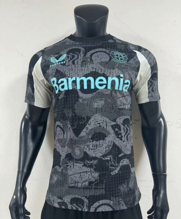 Bayer Leverkusen third away Player 1:1 Quality Soccer Jersey  24-25