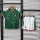 Mexico Home Fans With Pants Sets 1:1 Quality Soccer Jersey   26-27 (2026)