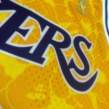 Los Angeles Lakers BAPE×M&N Yellow #93  BAPE 1:1 Quality NBA  Season Jerseys