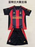 Atlanta home   fans kits  1:1 Quality Soccer Jersey   25-26 (kids and man )
