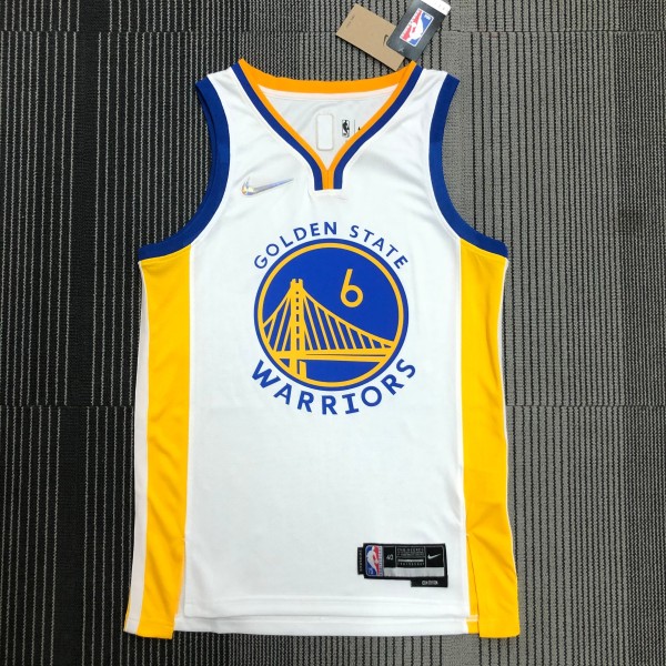 Golden State Warriors White V-Neck #6 YOUNG 1:1 Quality NBA Season Jerseys  75 Year