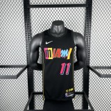 Heat City Edition  #11 JAQUEZ  JR. NBA Jerseys  2025