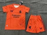Real Madrid  Y-3 orange  kids  24-25