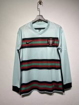 Portugal Away Fans Long  1:1 Quality Soccer Jersey 2020-2021