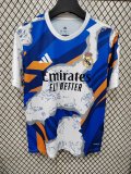 Real Madrid  Special Edition  Blue White Fans 1:1 Quality Soccer Jersey   25-26