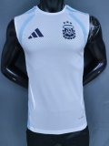 Argentina Vest Training Player With Pants Sets 1:1 Quality Soccer Jersey   26-27 (2026)