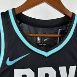 Portland Trail Blazers City Edition Black  #16  YANG NBA Jerseys 2026