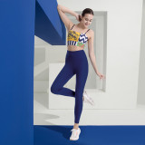 yoga clothes  Cannes Printed Yoga Set