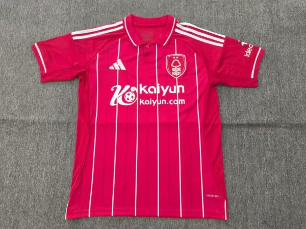 Nottingham Forest  Home  Fans 1:1 Quality Soccer Jersey  25-26