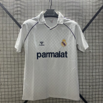 Retro Real Madrid home 1:1 Quality Soccer Jersey  1986